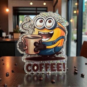Coffee Minion Phone Grip